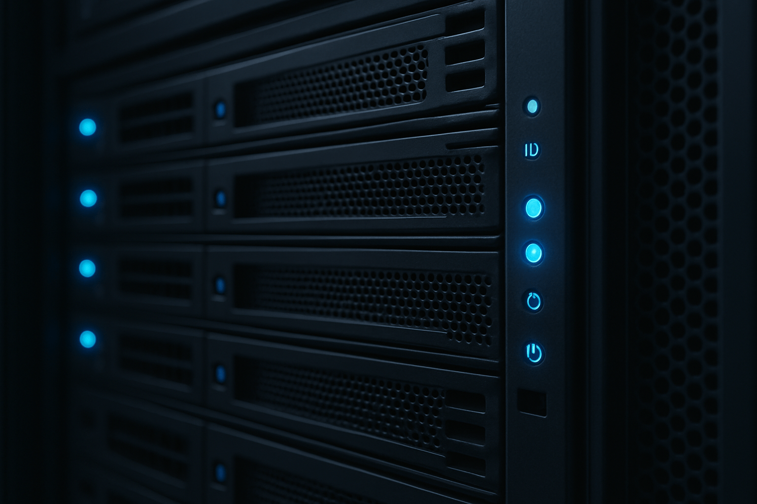 A modern, clean server rack representing our technical foundation.